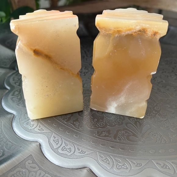 Miniature Onyx Aztec Bookends - Picture 6 of 9